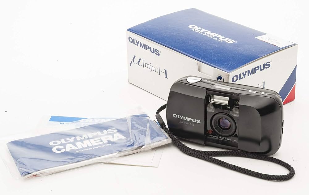 OLYMPUS μ【mju:】35mm 1:3.5 カメラ Olympus mju: 1 35 mm/3.5 small camera : Amazon.nl